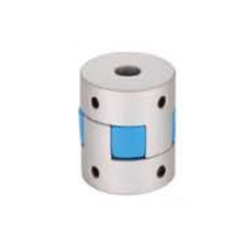 Elastic vibration-damping aluminum alloy plum blossom couplings