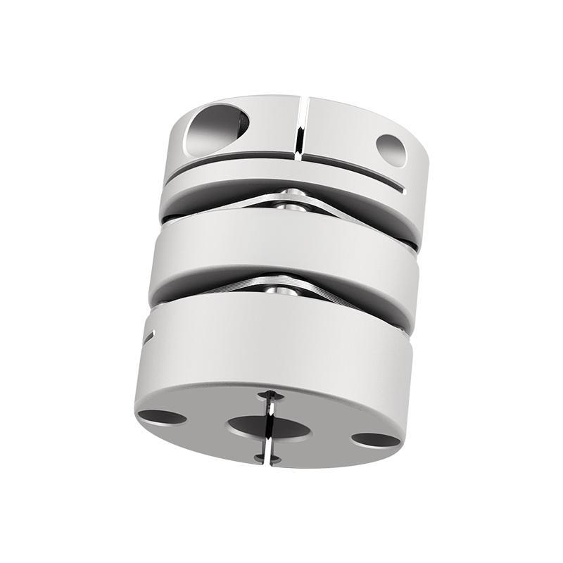 RSK-CPL Durable Diaphragm Disc Aluminum Alloy Coupling Clamp Type compensates for angular and axial deviations