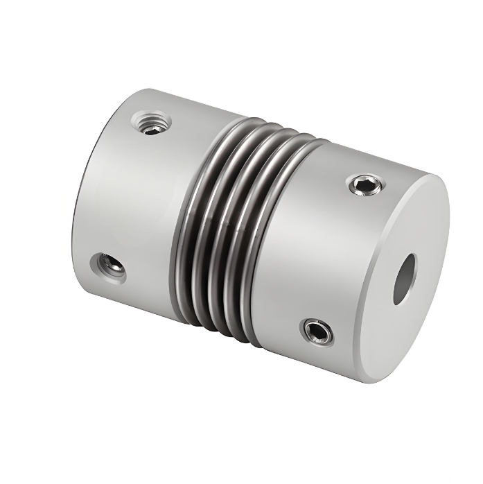 RSK-CPR Aluminum Alloy Bellows Couplings Positioning Screw type compensates radial angular and axial deviations more effectively