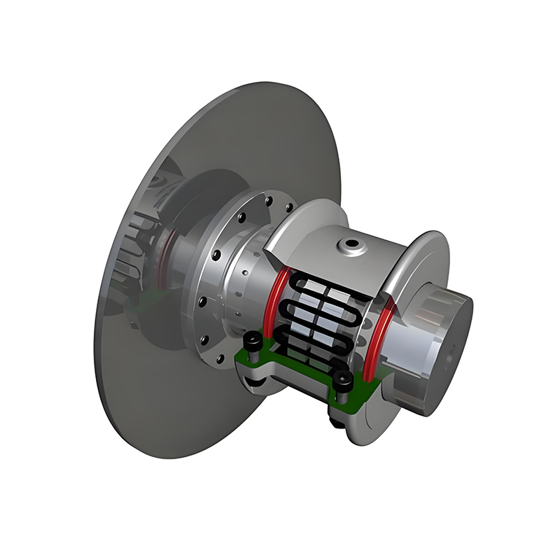 RSK Serpentine Spring Coupling with Customized Brake Disc for  power transmission 