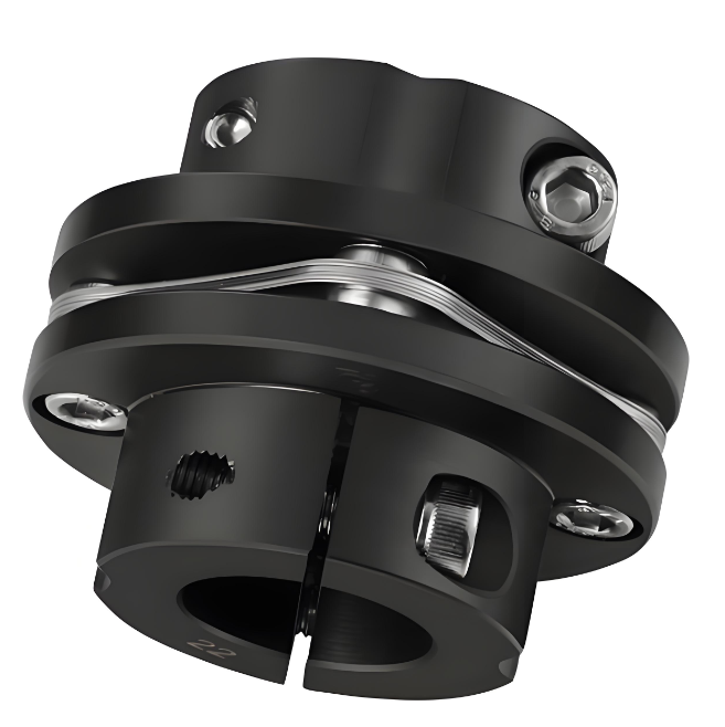 RSK-CPNST 45# steel blackening stepped single diaphragm coupling