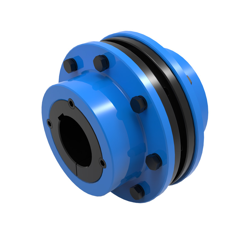 RSK-AL type Concave tyre coupling high torque transmission and multi-directional displacement compensation