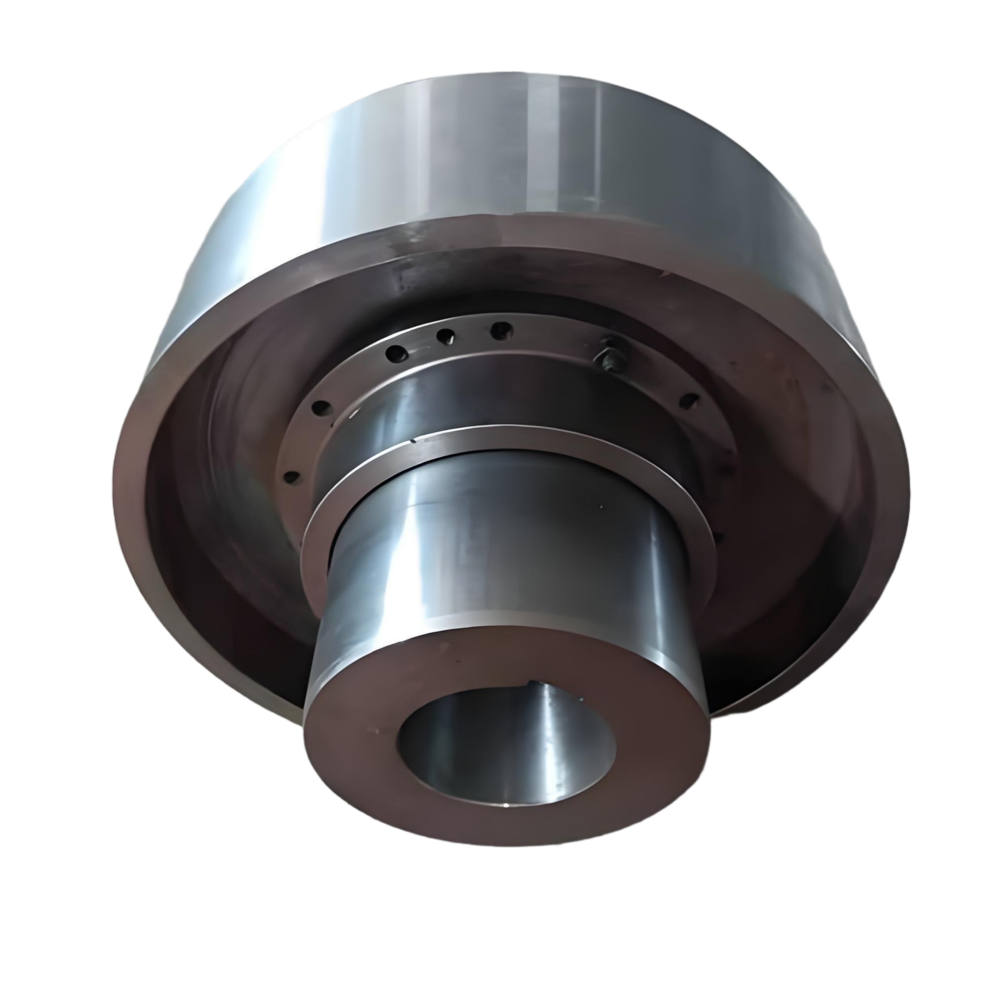 RSK-NGCL drum toothed coupling with brake wheel for simultaneous power transmission and braking functions