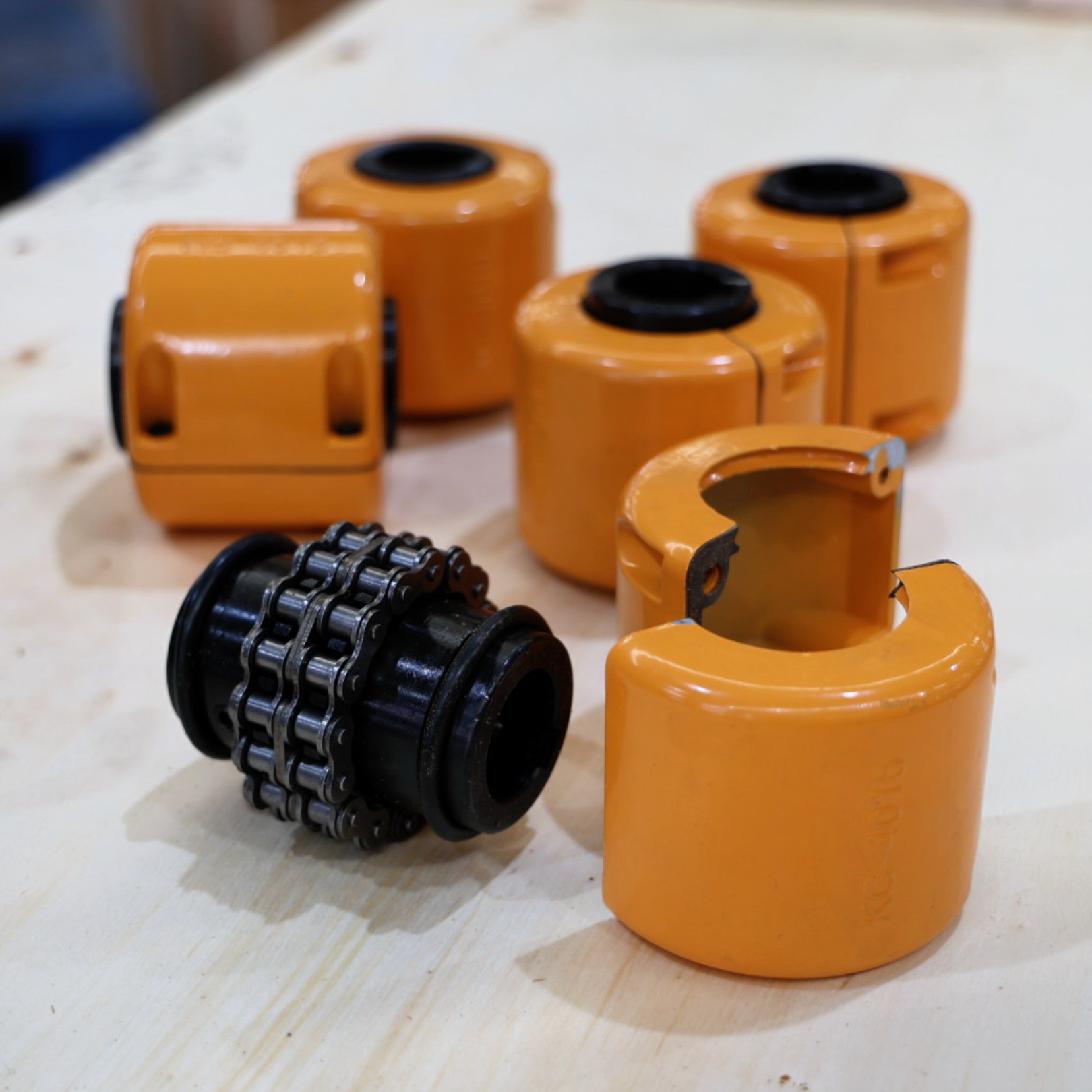 RSK-KC Chain Couplings for Power Transmission Easy Installation Lower Alignment Requirements