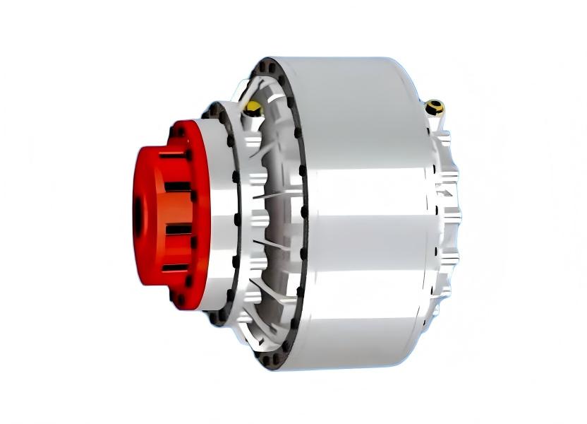 YOXS Connection Dimension Data Sheet for Dual-Chamber Torque-Limiting Fluid Coupling