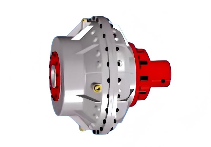 YOXFZ Connection Dimension Data Sheet for Compound Drainage Type Torque-Limiting Fluid Coupling with Brake Wheel