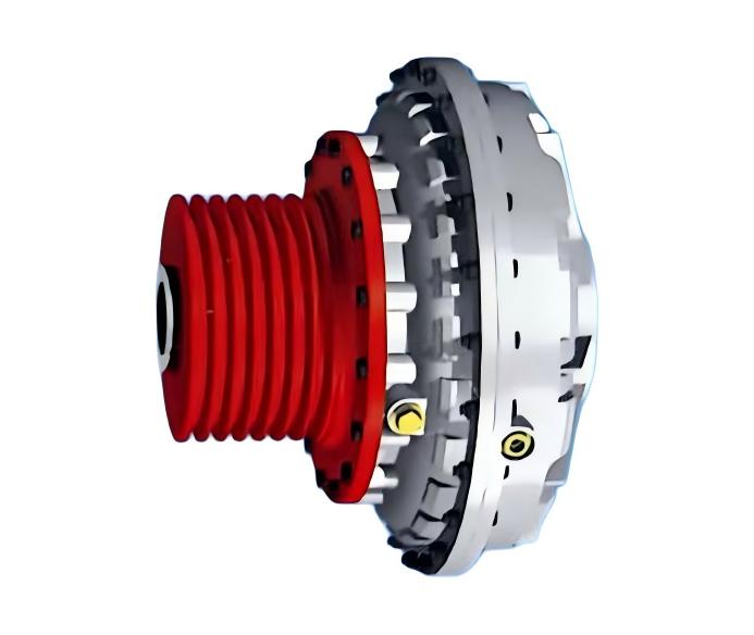 YOXP Connection Dimension Data Sheet for Pulley-Type Torque-Limiting Fluid Coupling